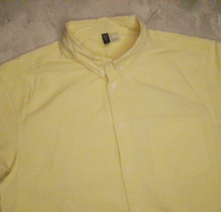 پیراهن مردانه استین کوتاه اورجینال H&M