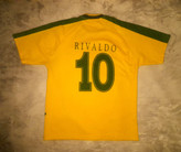 لباس کلاسیک فوتبال برزیل ۲۰۰۲ شماره ۱۰ ریوالدو BRASIL