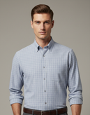 پیراهن مردانه استین بلند استوک VAN HEUSEN