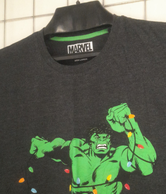تیشرت مردانه نخی استوک MARVEL