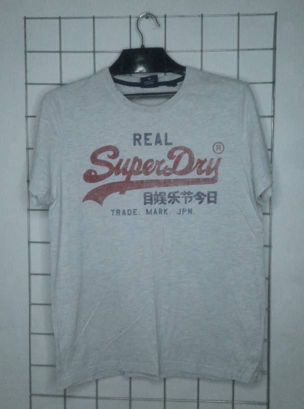 تیشرت مردانه نخی استوک SUPERDRY
