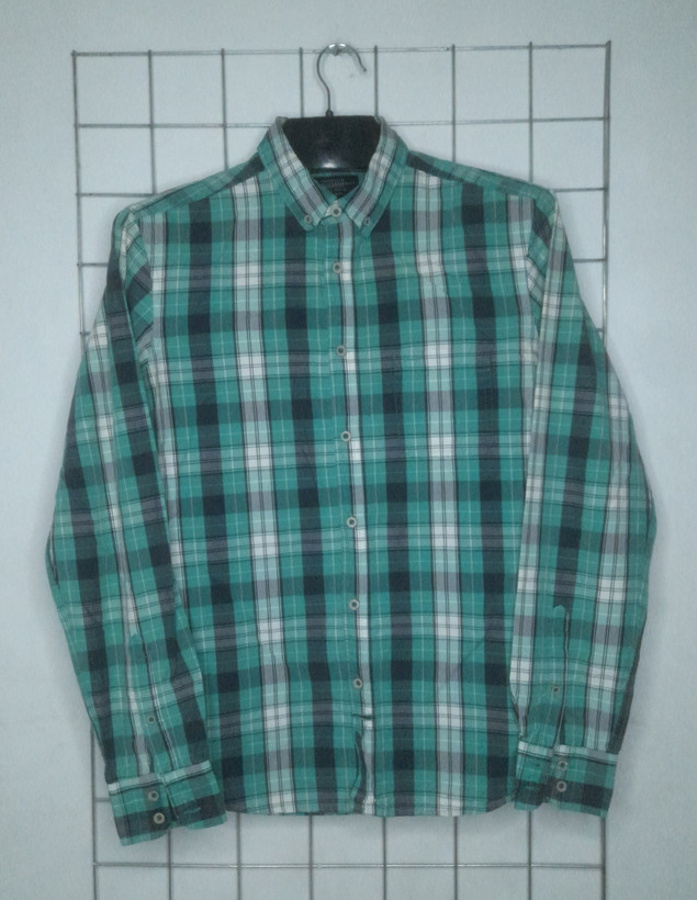 پیراهن مردانه کتان استوک PULL&BEAR