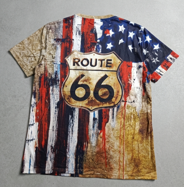 تیشرت مردانه استوک ROUTE 66