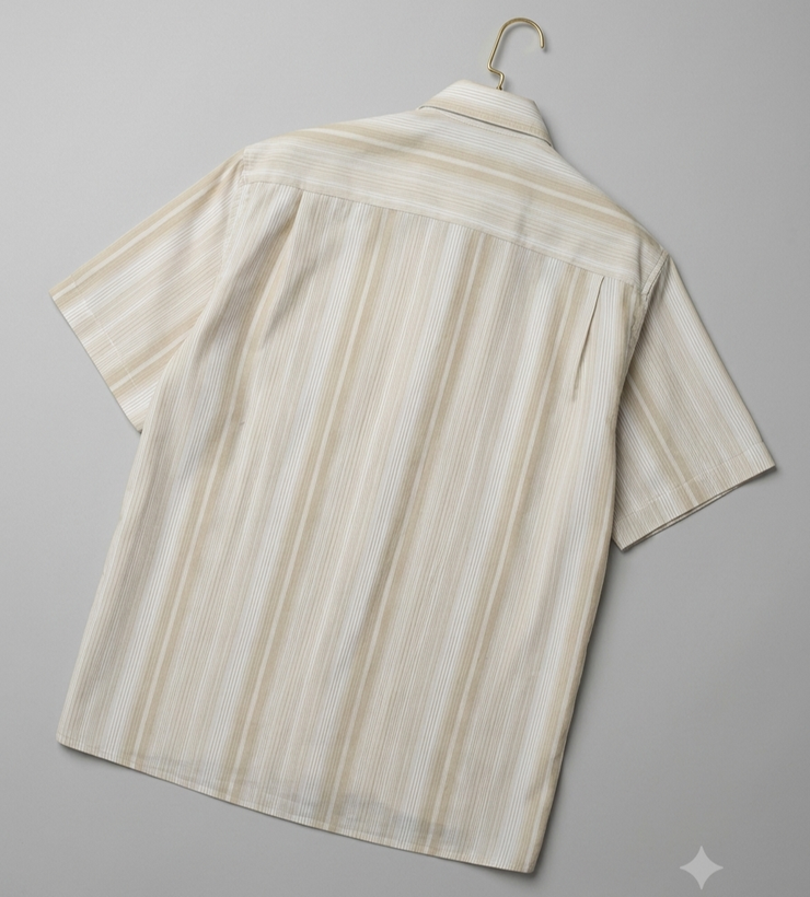 پیراهن مردانه استین کوتاه استوک MILCUS