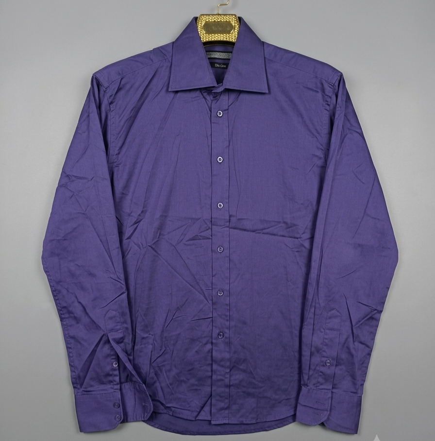 پیراهن مردانه کتان براق استوک BERTO LUCCI