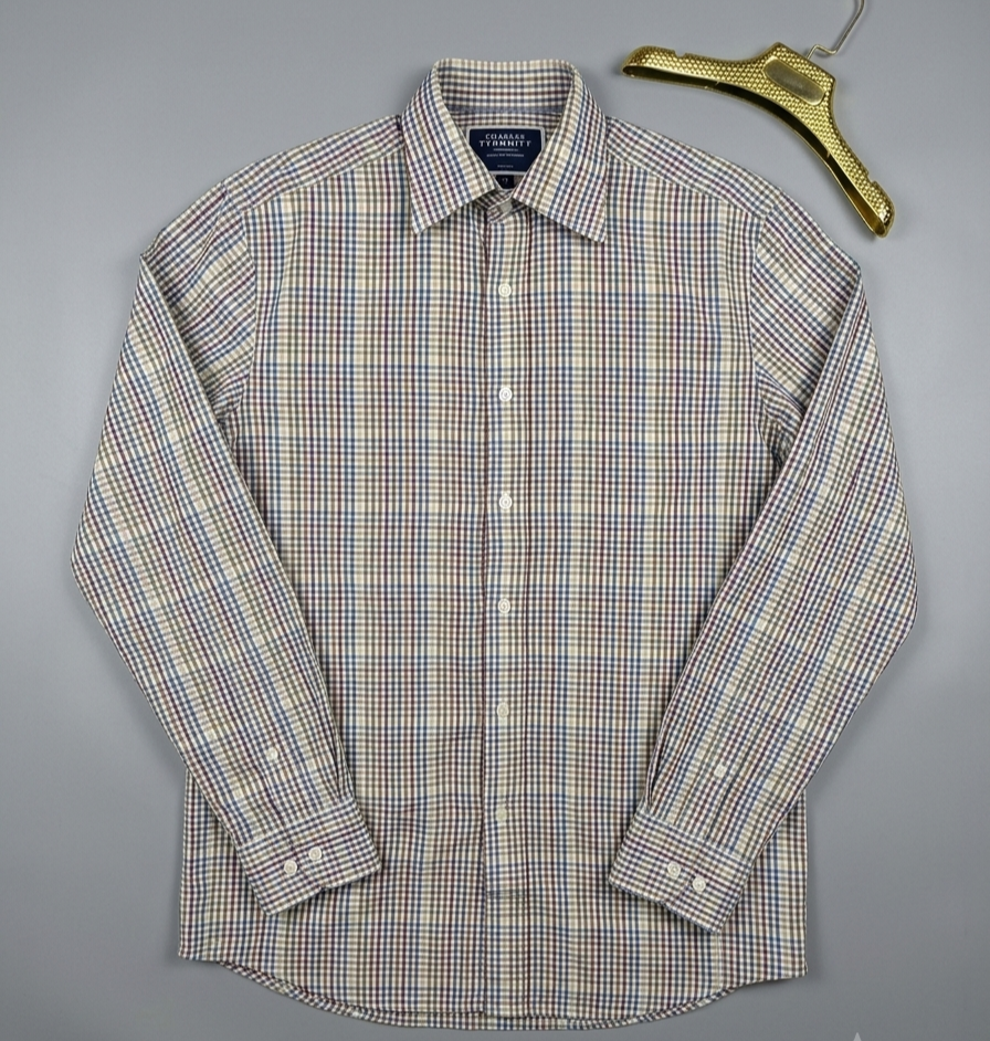 پیراهن مردانه استین بلند استوک CHARLES TYRWHITT