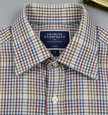 پیراهن مردانه استین بلند استوک CHARLES TYRWHITT