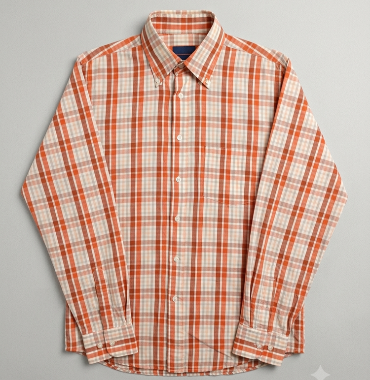 پیراهن مردانه استین بلند استوک EASY WEAR