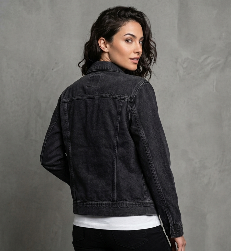 کت جین زنانه استوک DENIM