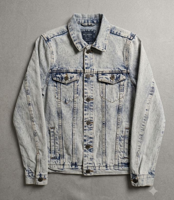 کت جین زنانه استوک PULL&BEAR