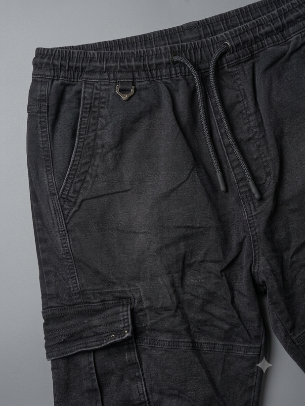 شلوار مردانه کتان کارگو جاگر تاناکورا DENIM CO