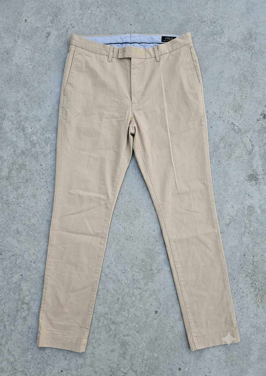 شلوار مردانه کتان استوک POLO