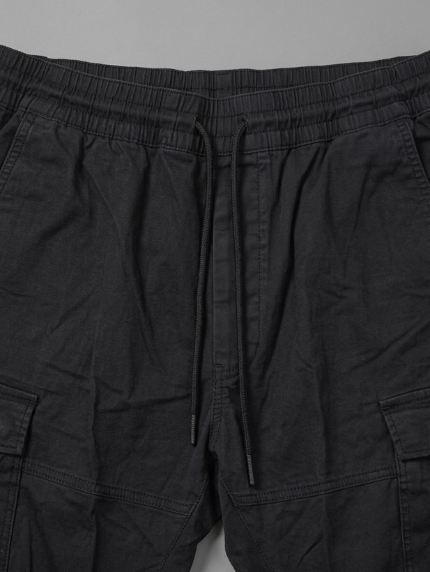 شلوار مردانه کتان کارگو جاگر کمرکش استوک H&M