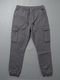 شلوار مردانه کتان کارگو جاگر کمرکش استوک DENIM.CO