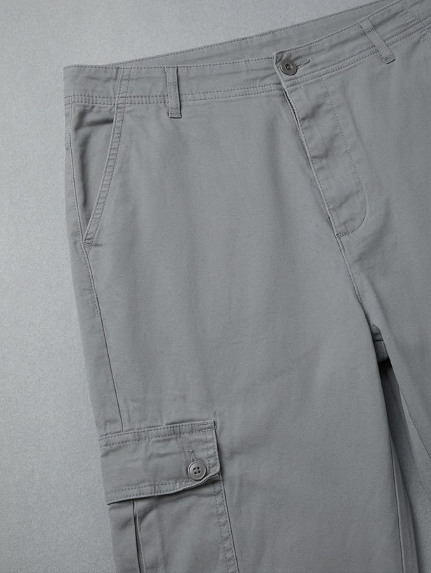 شلوار مردانه کتان کارگو جاگر استوک ASOS