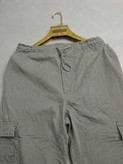 شلوار مردانه کتان کارگو جاگر کمرکش استوک DENIM.CO