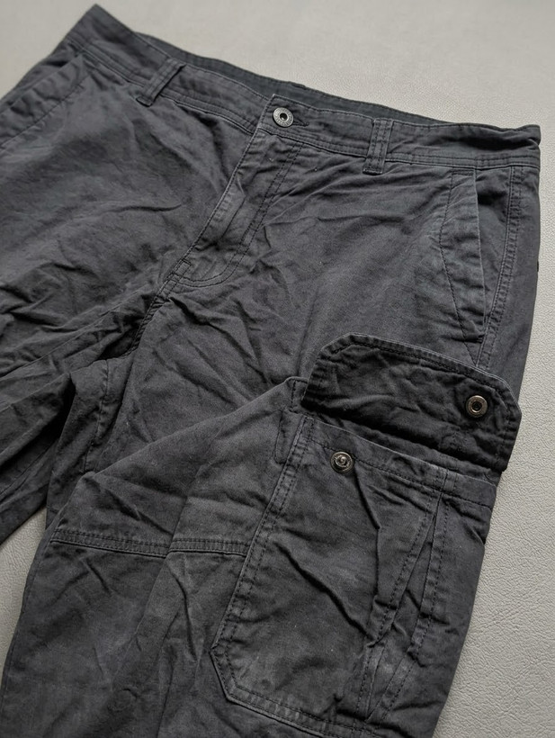 شلوار مردانه کتان کارگو استوک DENIM.CO