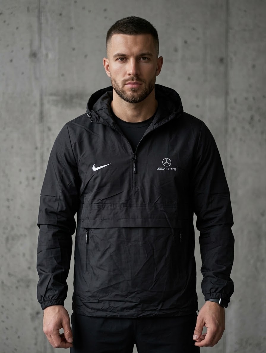 بادگیر مردانه نیم زیپ ضد اب استوک اورجینال NIKE