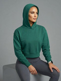 هودی زنانه کراپ اورجینال ZARA