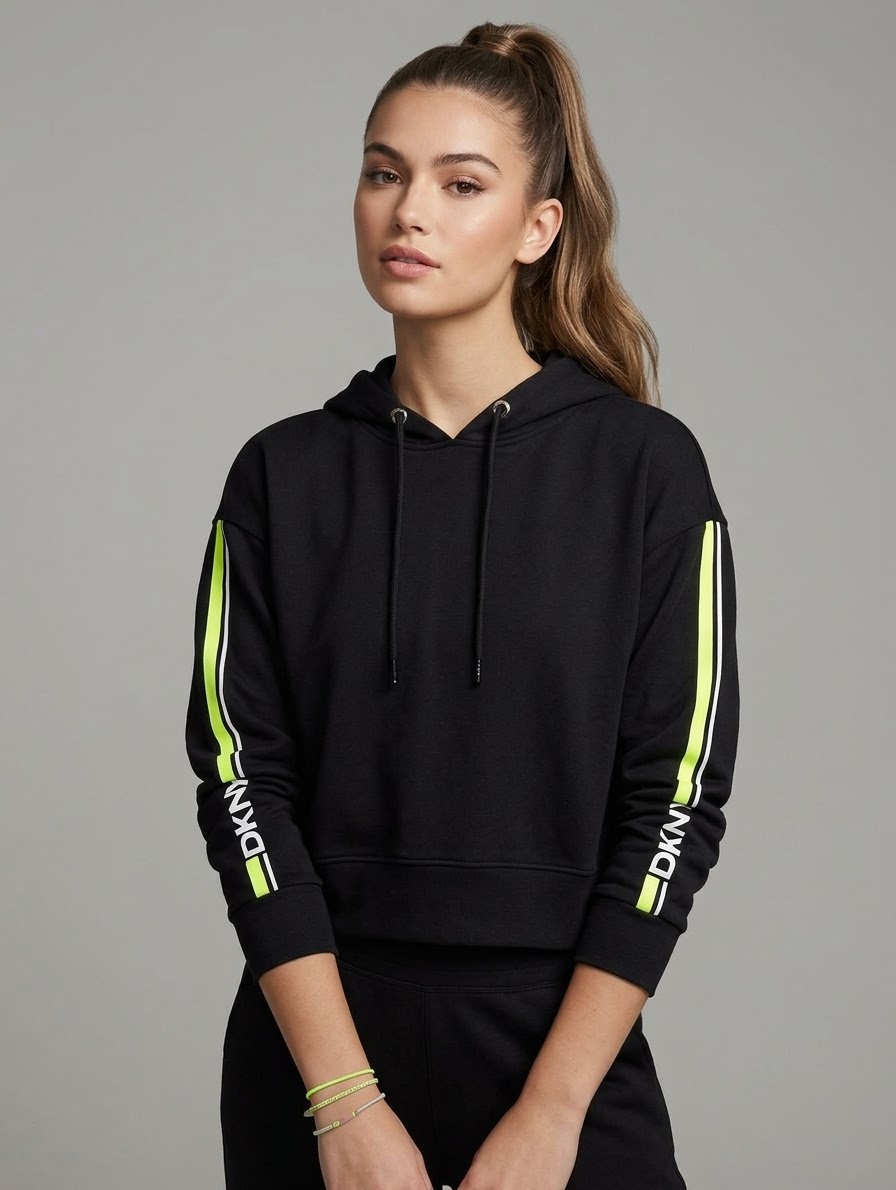 هودی زنانه استوک DKNY SPORT
