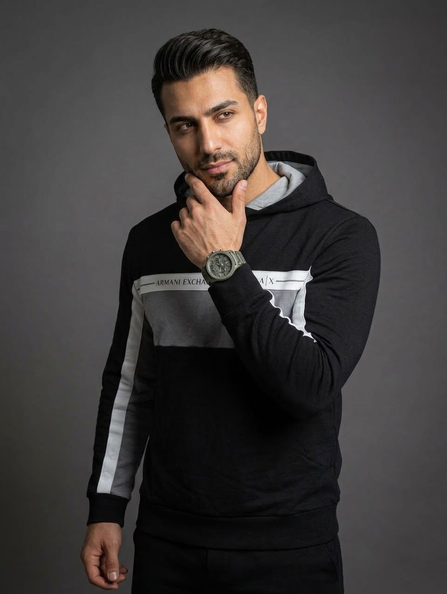 هودی مردانه سبک استوک ARMANI EXCHANGE