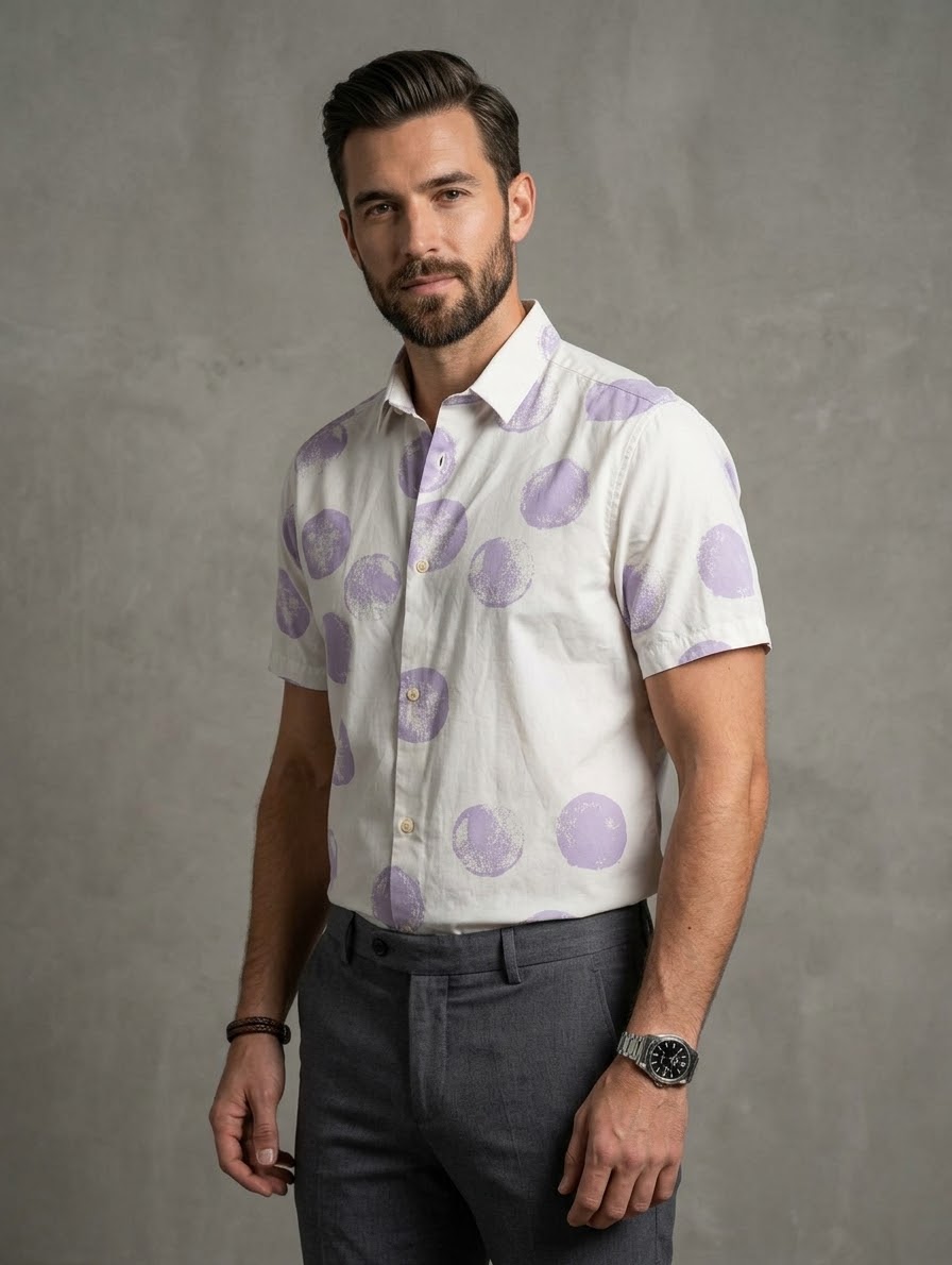 پیراهن مردانه استین کوتاه استوک TED BAKER